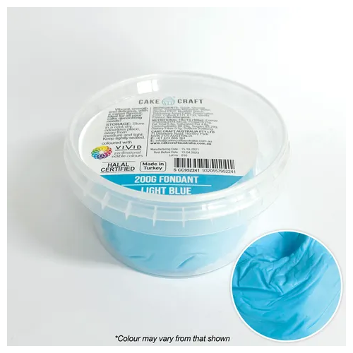 CAKE CRAFT | FONDANT | LIGHT BLUE | 200G