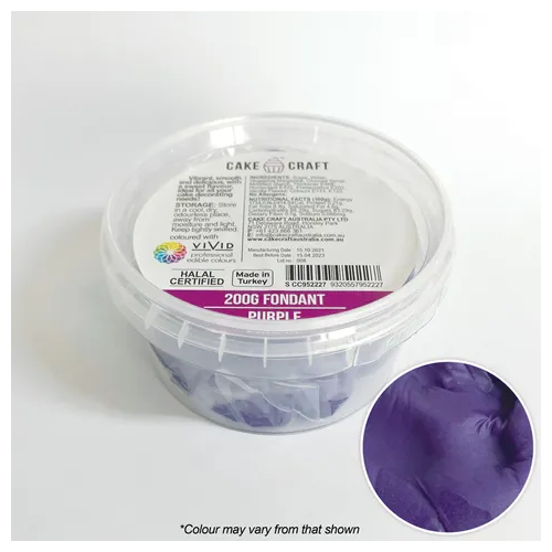 CAKE CRAFT | FONDANT | PURPLE | 200G