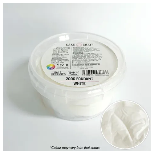 CAKE CRAFT | FONDANT | WHITE | 200G